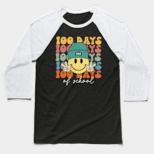 100 Days Of School Baseball T-Shirt